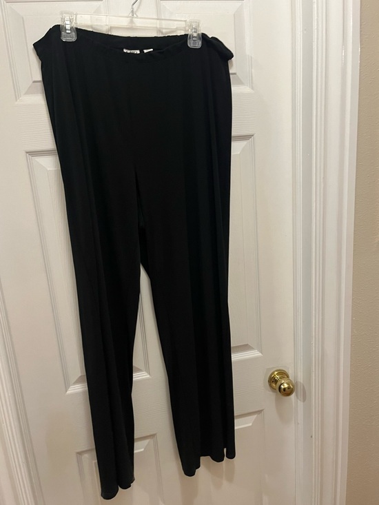 Cato Pants - Cato Brand - Size 18/20. Black Women's Pull-On Wide-Leg Pants